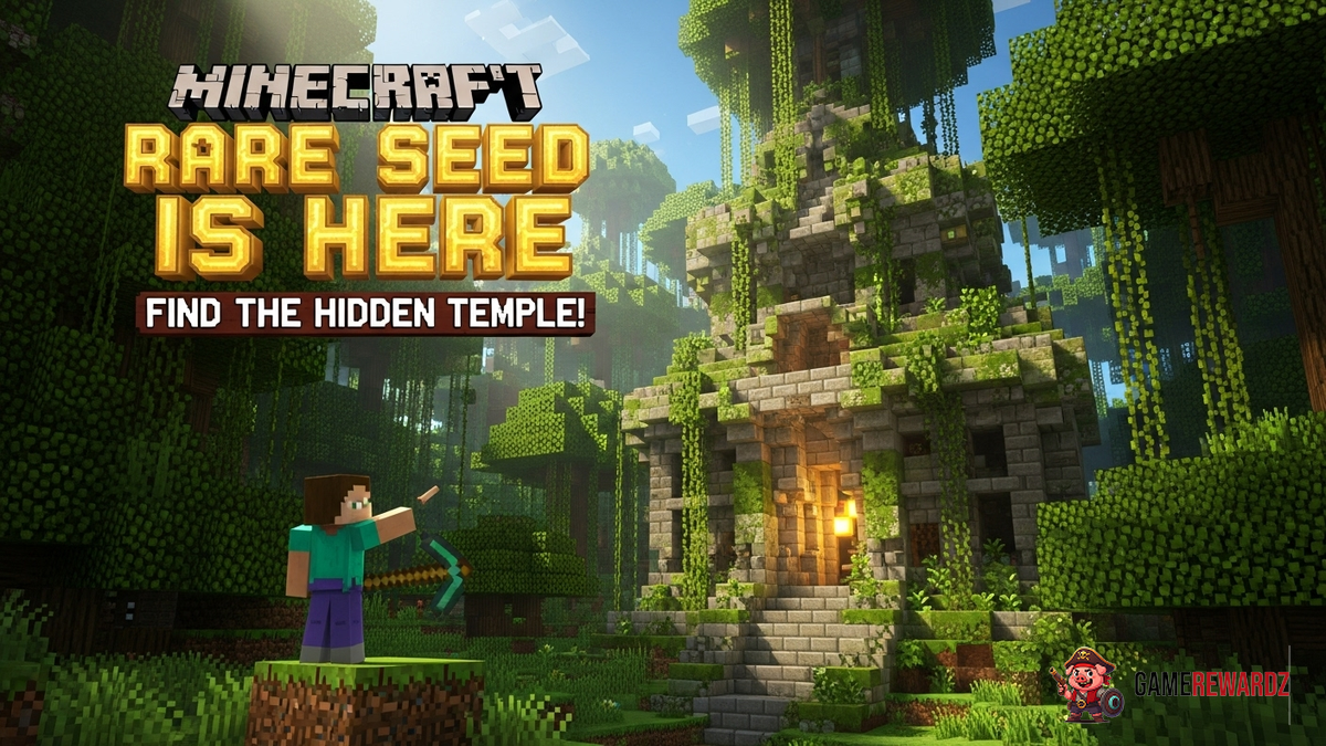 Minecraft&#039;s Rare Seed is HERE – Find the Hidden Temple!